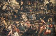 Jacopo Tintoretto, Gathering of Manna